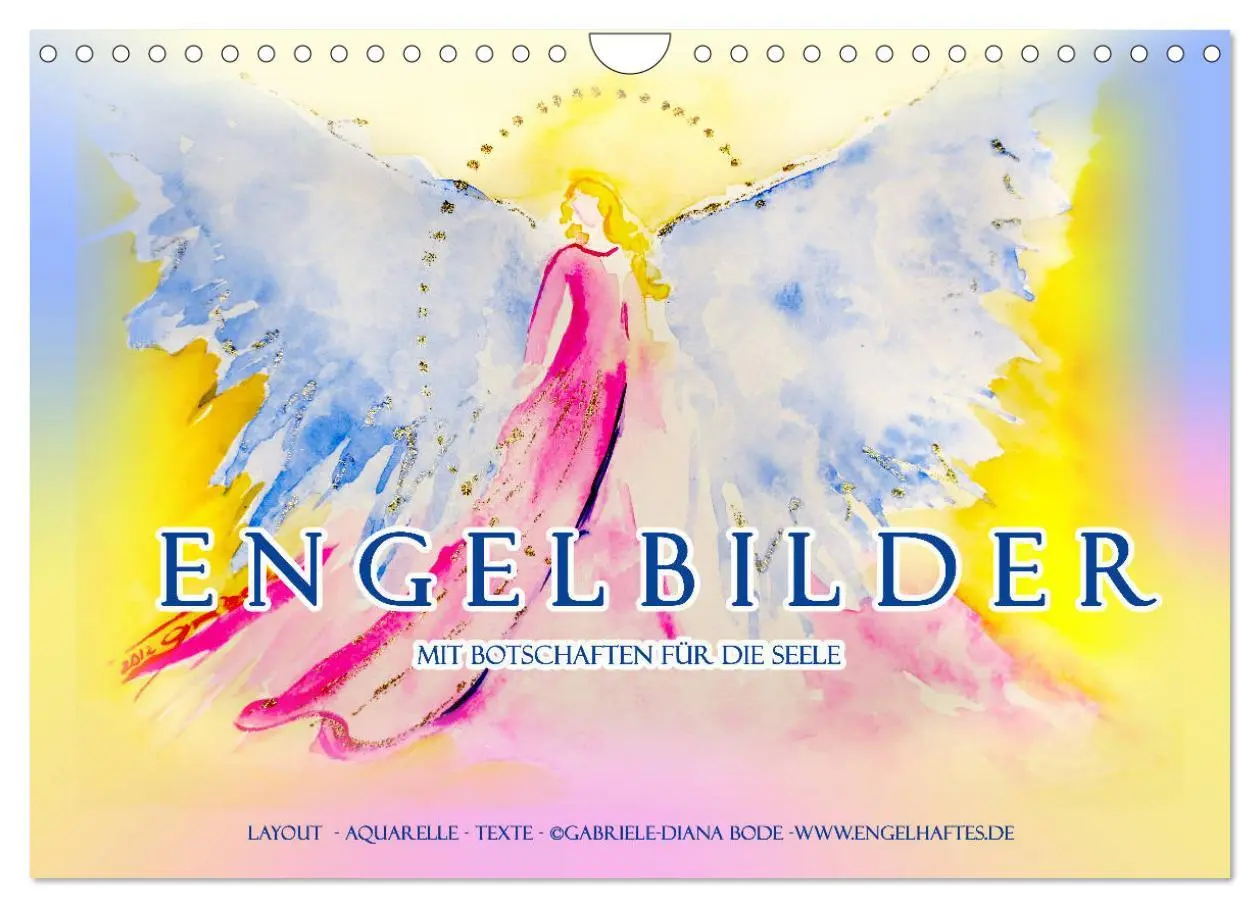 Cover: 9783457837429 | Engelbilder mit Botschaften für die Seele (Wandkalender 2026 DIN A4...